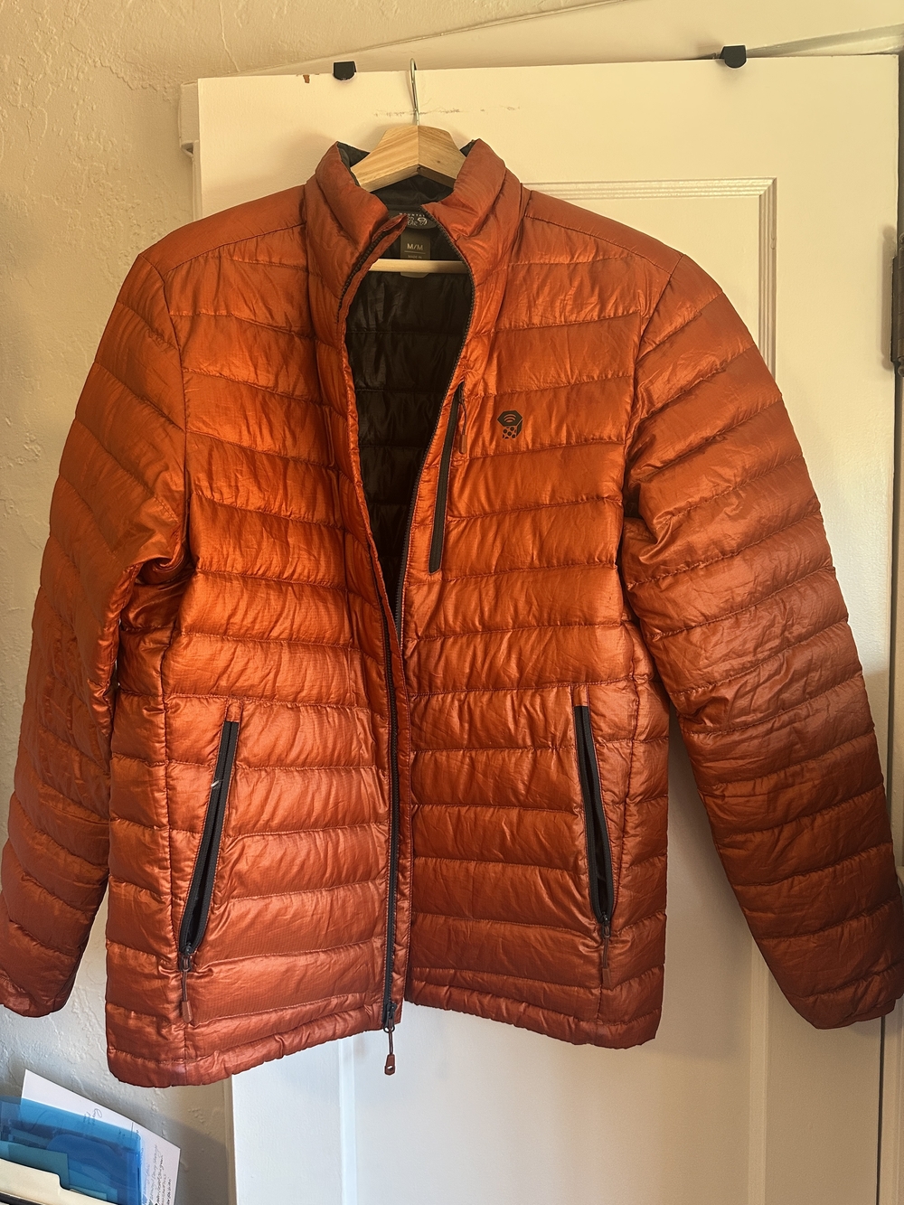 Mountain Hardwear Orange Ghost Whisperer Down Jacket
